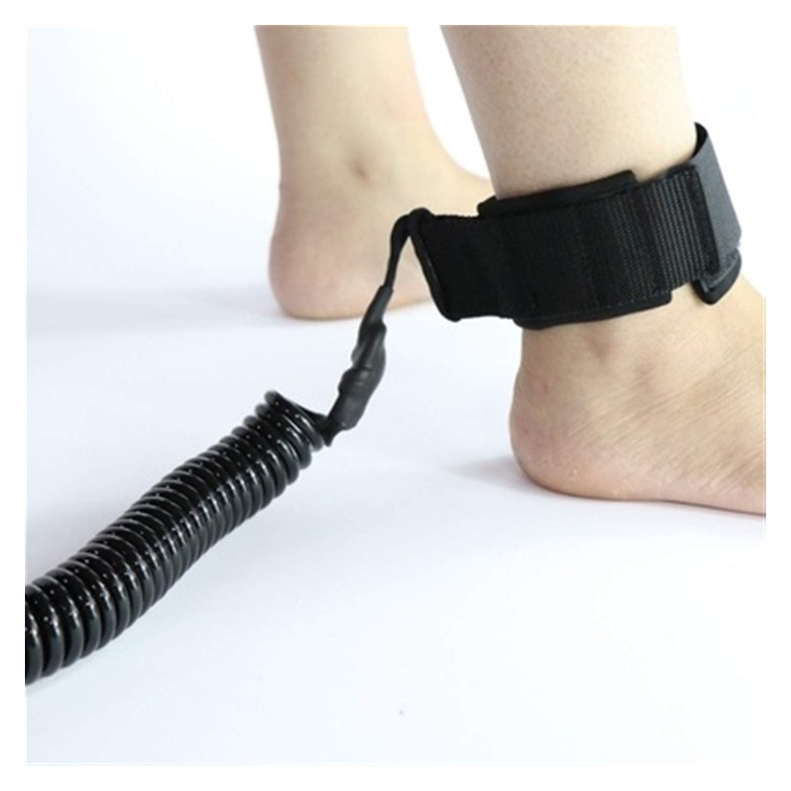 Surf Leine Premium Surfbrettleine 6FT Lightweight Surfen Bein Seil Outdoor Surfen Zubehör SUP Leash. (Color : Black)