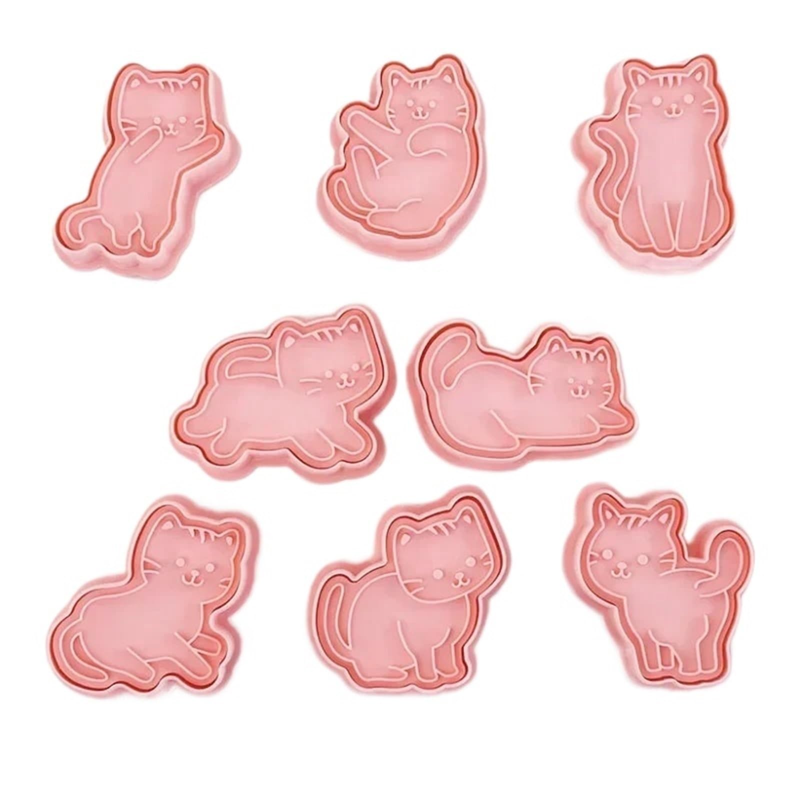 Tampon à biscuits chat 3D pour animer vos ateliers pâtisserie en famille avec les enfants
