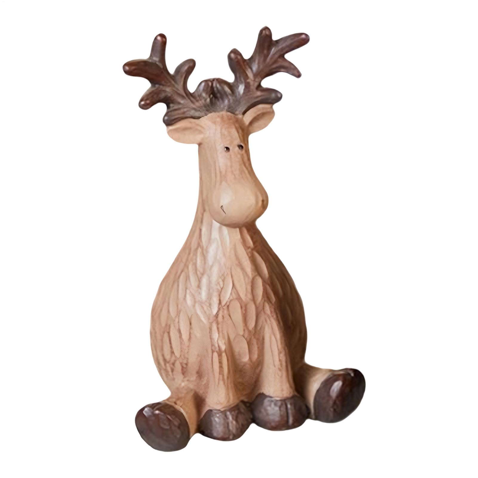 Generisch Rentier Weihnachtsdekoration - Weihnachts Elch Statue Ästhetik