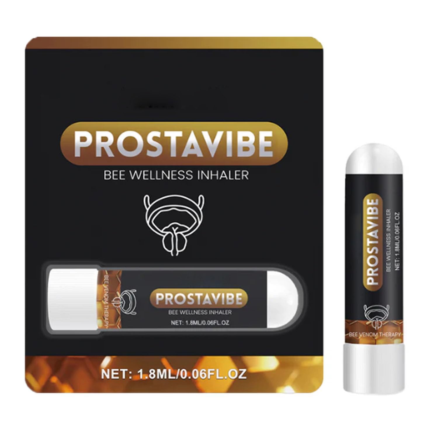 Prostate Bee Wellness Inhaler, Nasal Inhaler for Prostate Wellness, Restores Vitality (1pcs)