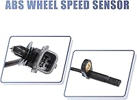 Vista 5 de uxcell Sensor de velocidad de rueda delantera izquierda derecha ABS Sensor No.479101KA0A apto para Nissan Juke 1.6L CVT 2WD BASE 2011-2017