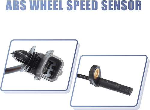 Miniatura 5 de uxcell Sensor de velocidad de rueda delantera izquierda derecha ABS Sensor No.479101KA0A apto para Nissan Juke 1.6L CVT 2WD BASE 2011-2017