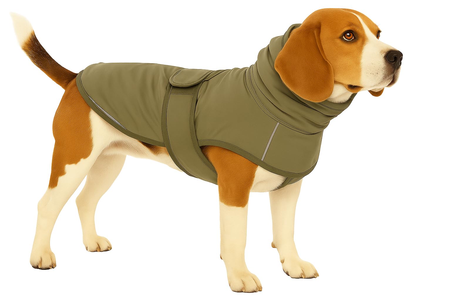Flamingo WINTER COAT CUJO GREEN 40CM