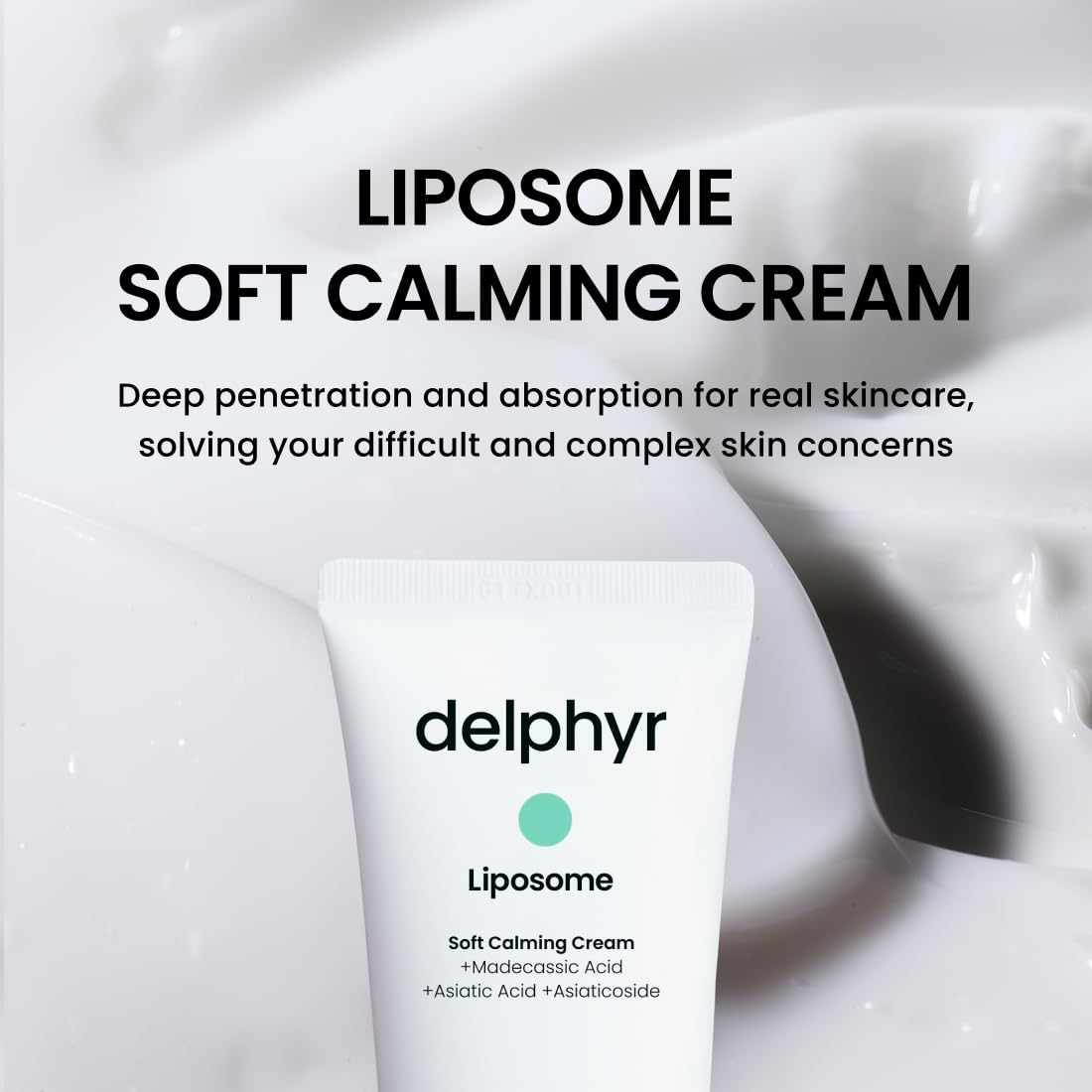 Liposome Soft Calming Cream, Centella Asiatica TECA Moisturizer for Sensitive Skin, Skin Protection and Soother, Korean Skincare for Trouble Care (2.70 fl. oz, 80ml) - Image 2