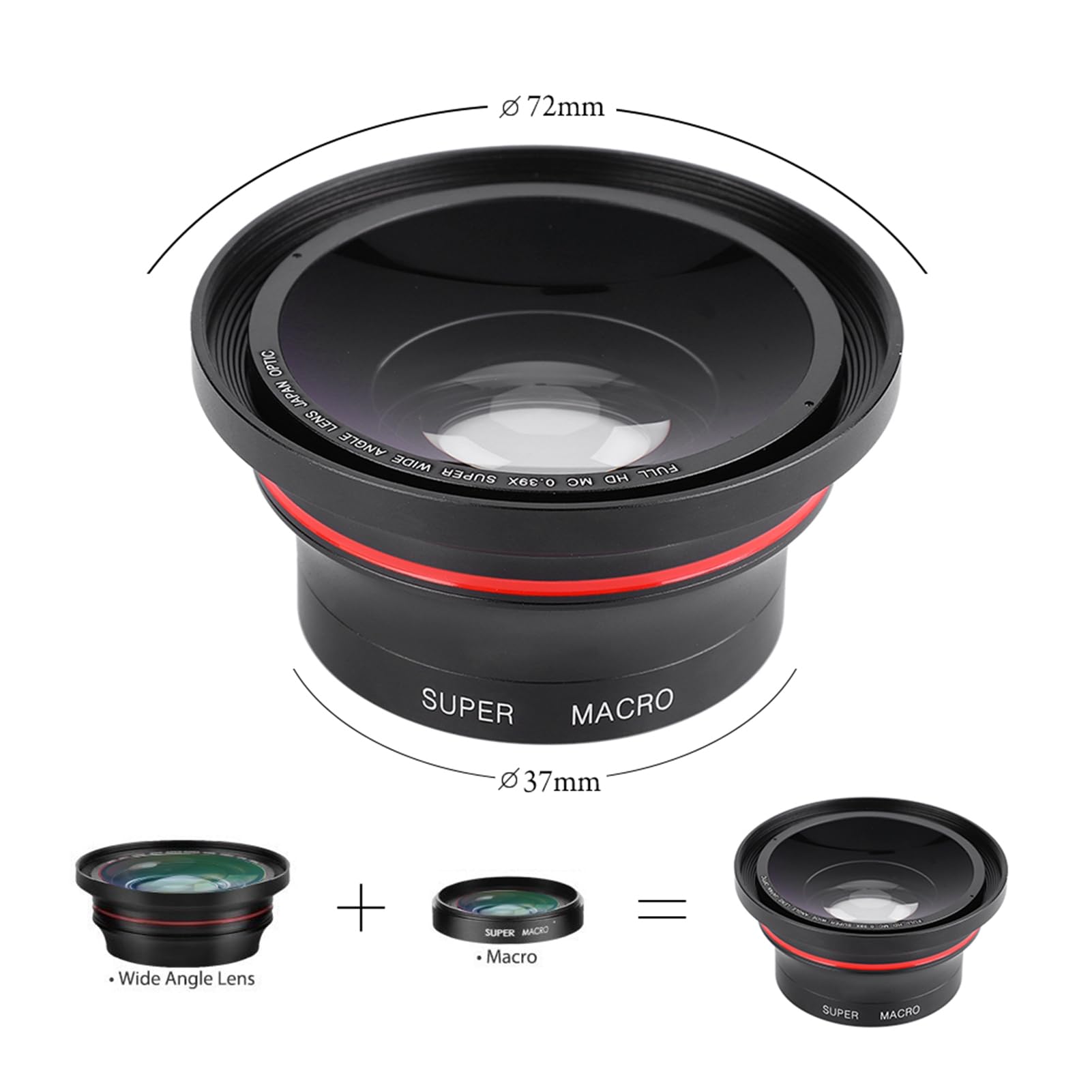 Ojo de de 37 Mm Ojo de de 37 Mm Videocámara con Lente Ojo de de 37 Mm Lente Gran Angular de 37 Mm Videocámara con Lente Gran Angular de 37 Mm Videocámara 4K Wi, Lente