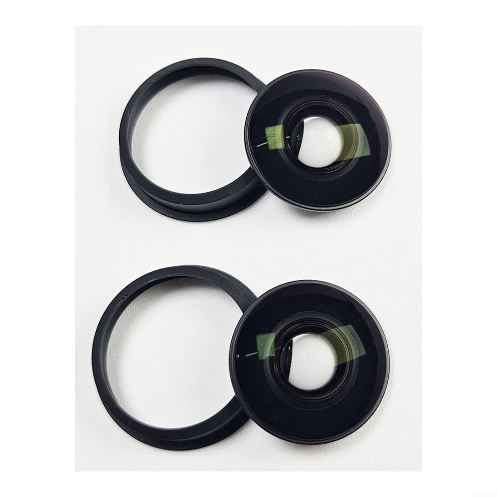 Lente in vetro ottico per action camera Insta360 X3, obiettivo di ricambio di precisione con anello, copertura protettiva compatta da 2,25 cm per riparazione
