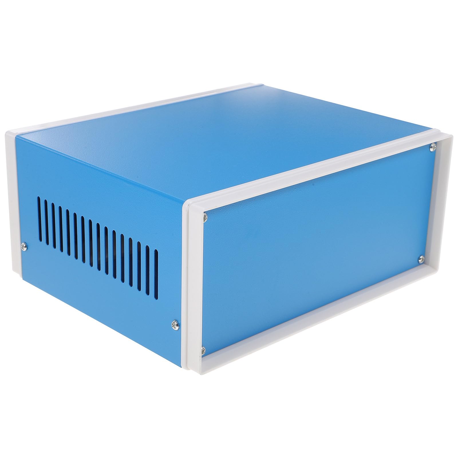 Caja de metal para proyectos electrónicos de diseño metálico resistente y funcional 8