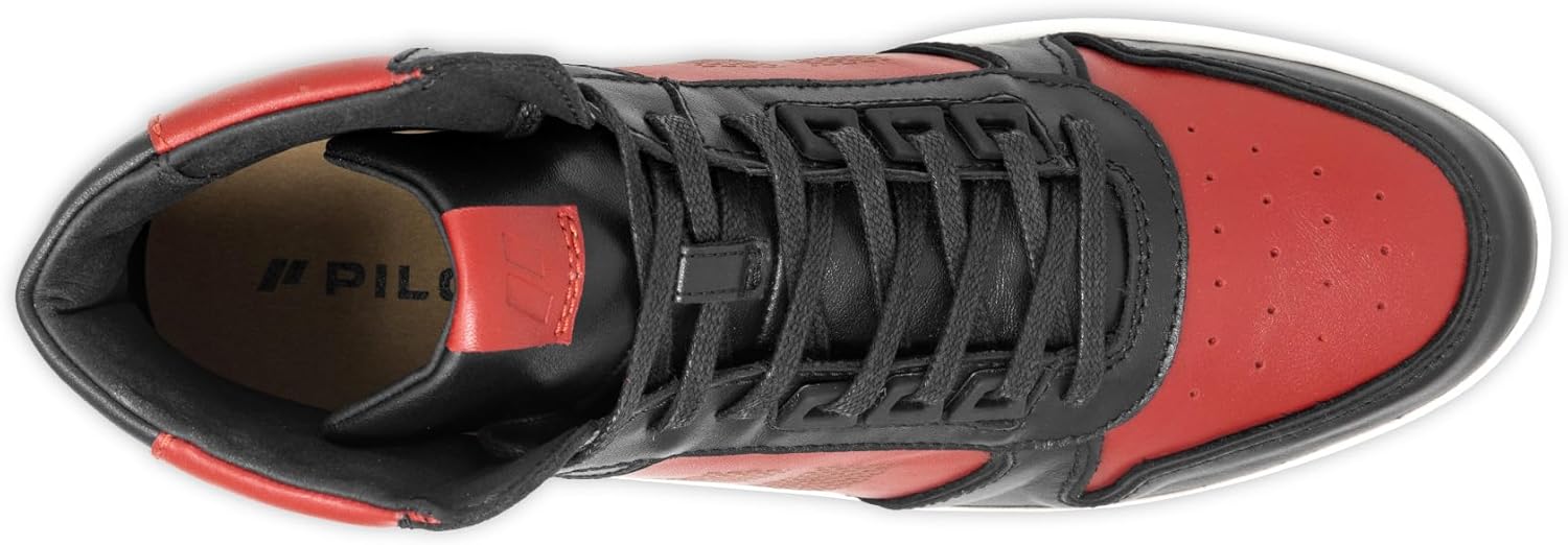 Piloti Driving Shoes for Men, Drift Mid Italian Nubuck Leather High Top Everyday Driving Sneaker - Image 3