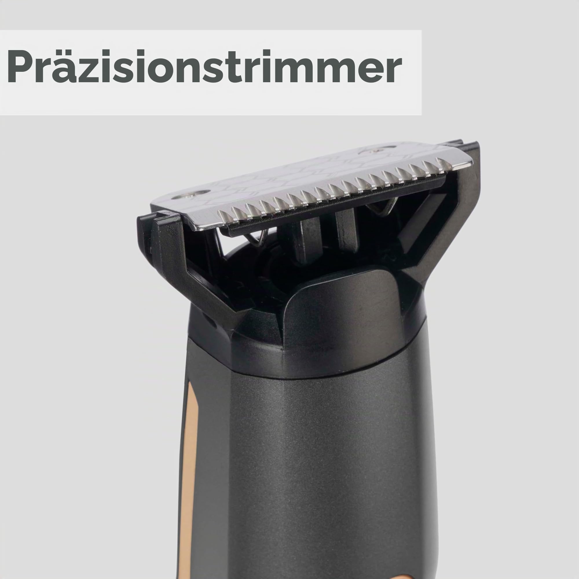 BaByliss MT987E Multi-Trimmer Graphite Precision 12-in-1, kabellos, Präzisionskopf, Körperkopf, Bartkopf, Nasen-/Ohrkopf, Rasierkopf