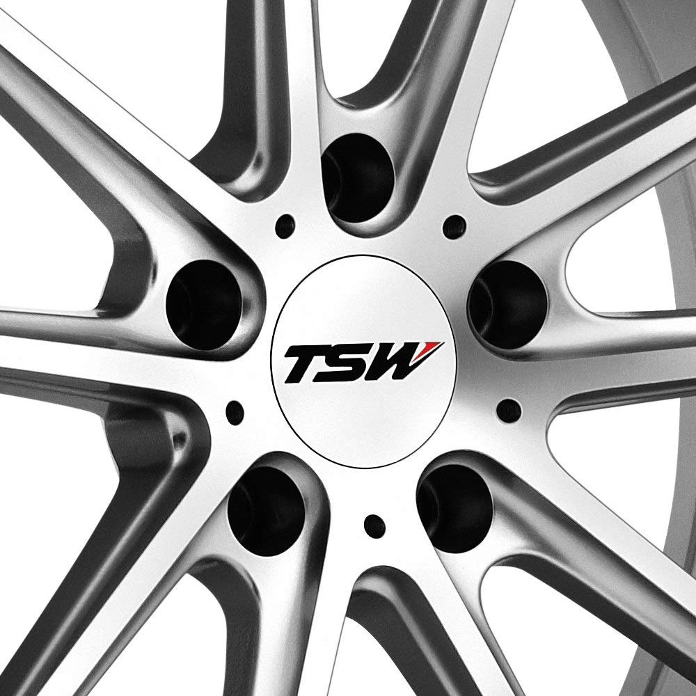 Amazon.com: TSW Wheels Bathurst Silver W/Mirror Cut FACE Wheel