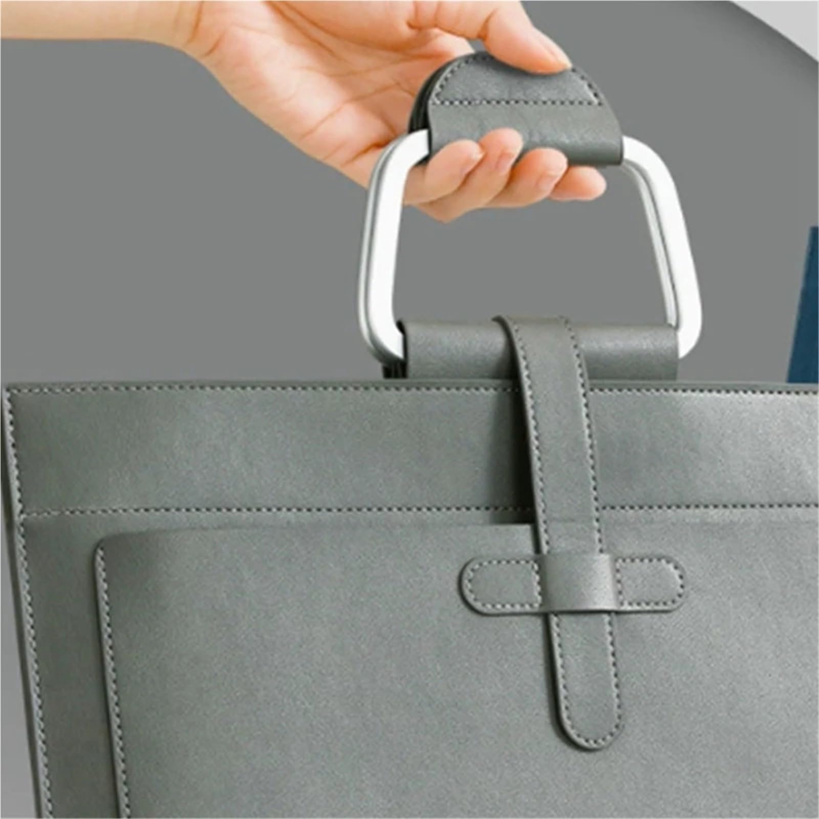 Pochette A Documents En Cuir Sac à documents en cuir Enveloppe Porte-documents Pochette Organisateur de classement