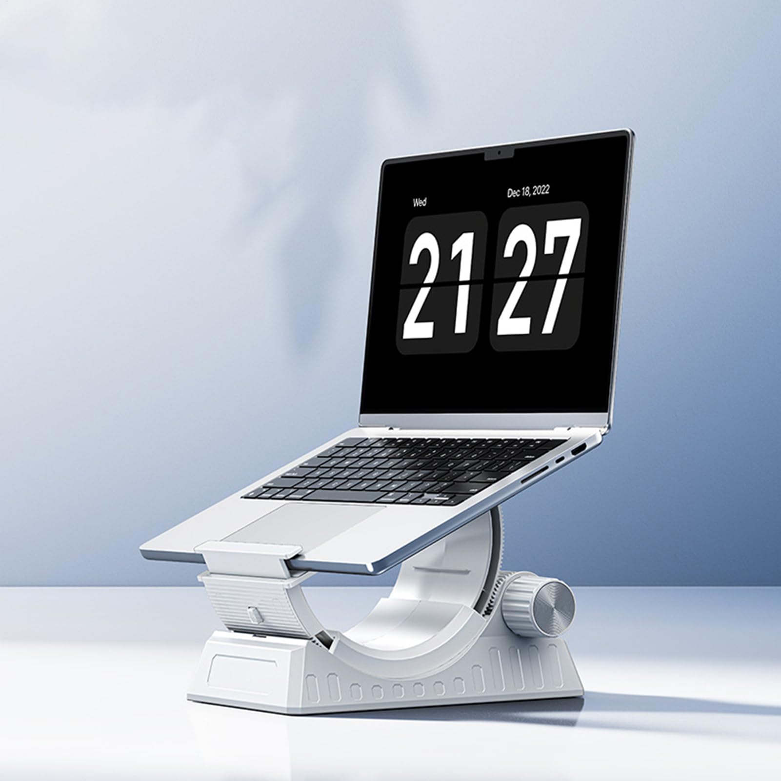 Supporto Laptop Da Scrivania Supporto Regolabile E Pieghevole Con Design A | Alzata per Laptop da Scrivania Per Casa Ufficio Divano Auto