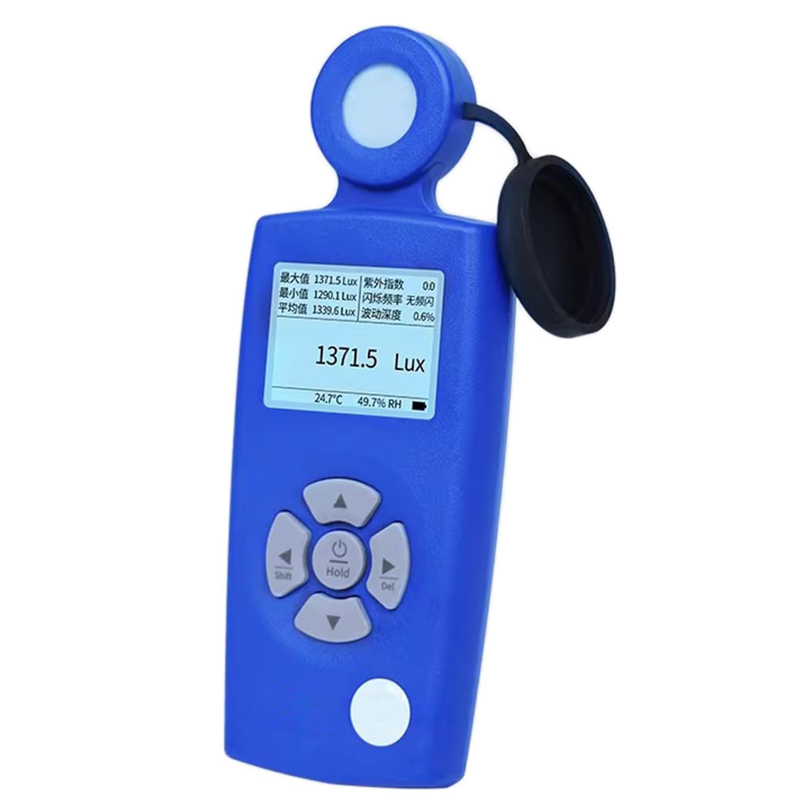 Medidor digital de luminancia 400nm-700nm para curva espectral CRI