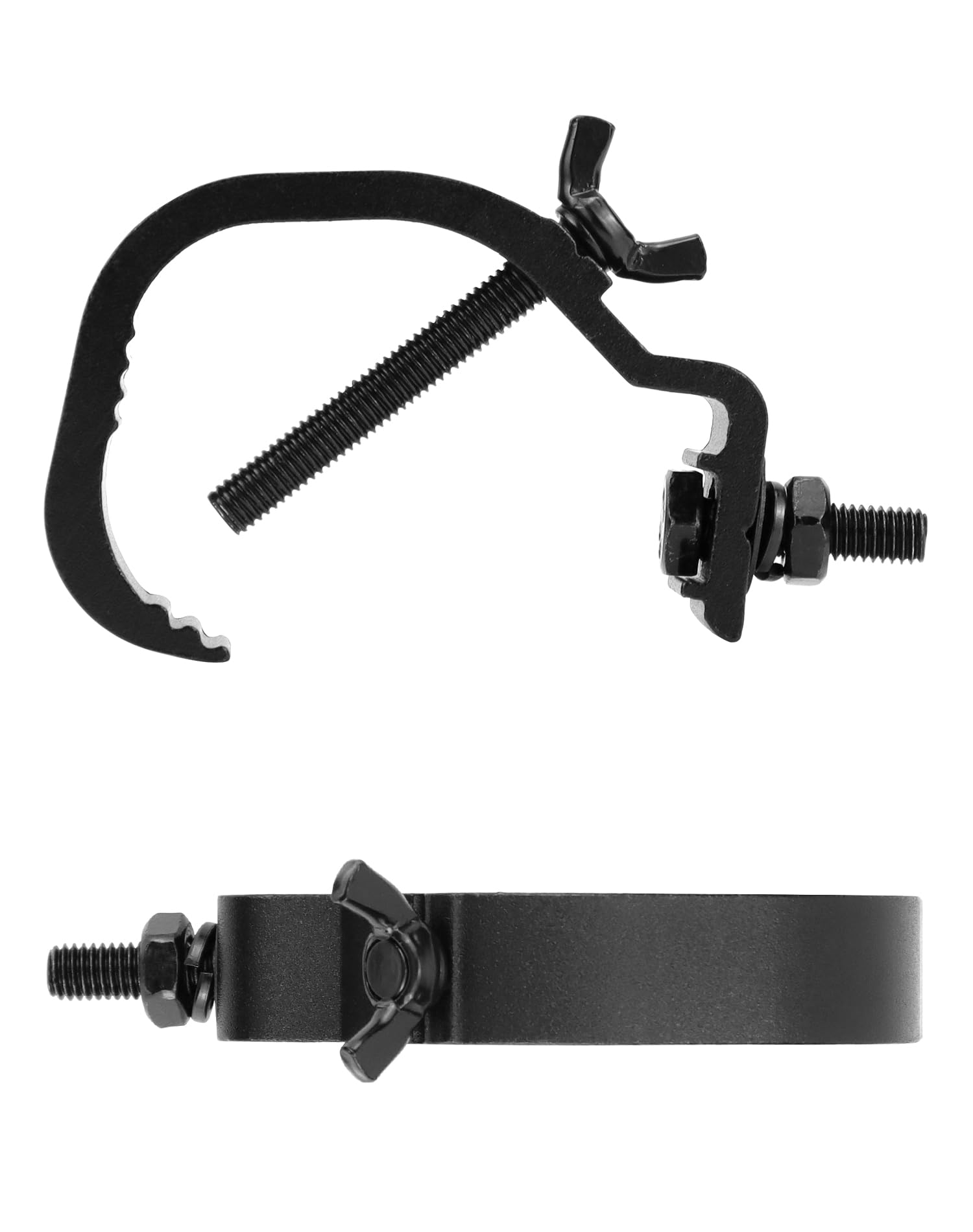 QWORK® 3 Pezzi Morsetto per luci da palcoscenico, Morsetto a traliccio, Attrezzatura per illuminazione da palcoscenico, 30-55 MM, Compatibile con la maggior parte delle luci da palcoscenico