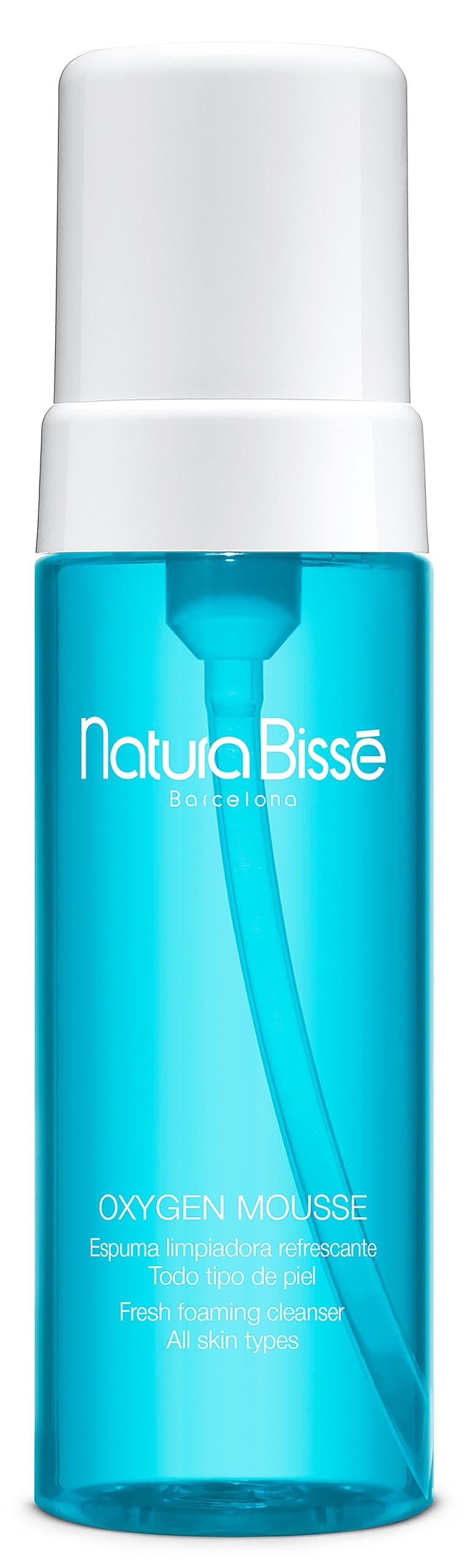 Natura BisséOxygen Mousse, Fresh Foaming Cleanser, Cleanses, Mattifies & Unclogs Pores, For All Skin Types, 5.3 Oz