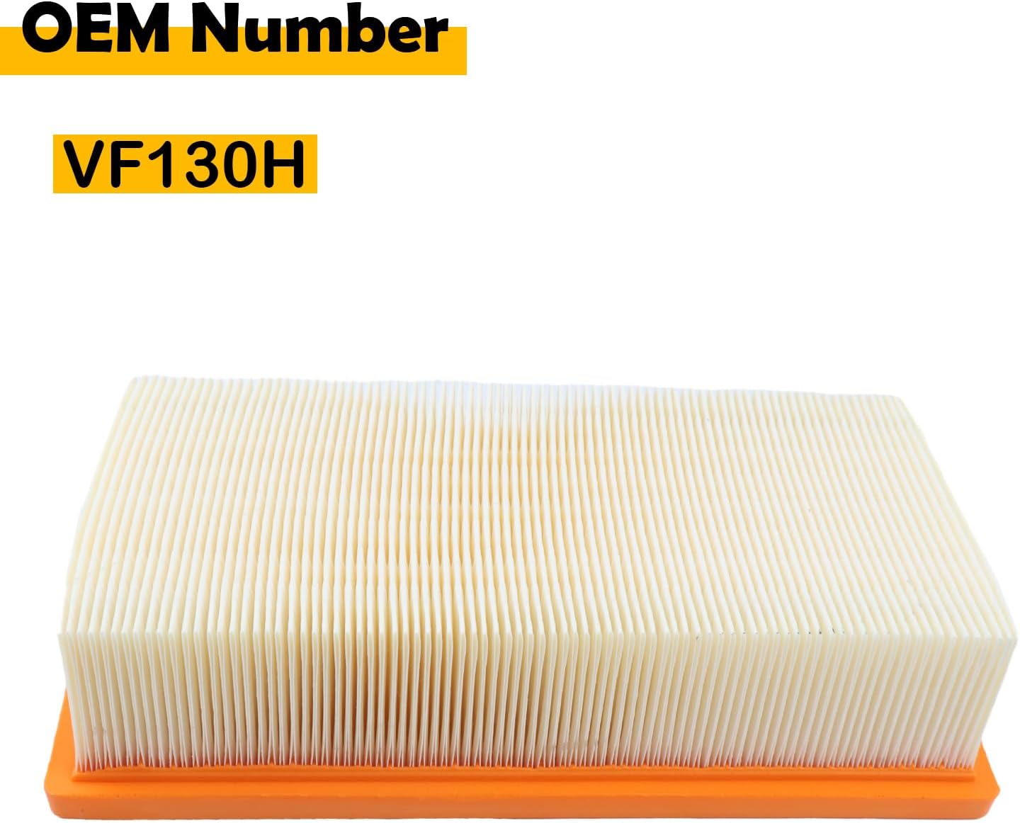 VF130H Flat HEPA Filter Compatible with Bosch VAC090 and VAC140 Series Dust Extractors