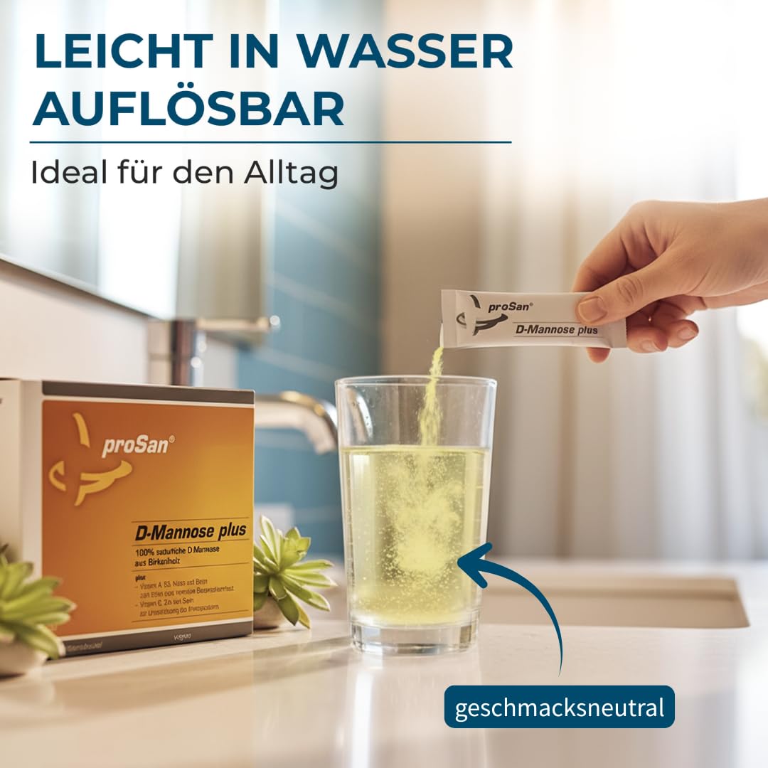 proSan D-Mannose plus (Monatspackung: 30 Sticks)