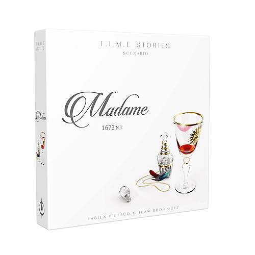 TIME Stories Madame EXPANSION - Dive into 17th Century Versailles! Adventure Game, Cooperative Strategy Game for Kids & Adults, Ages 12+, 2-4 Players, 90 Min Playtime, Made by Space Cowboys