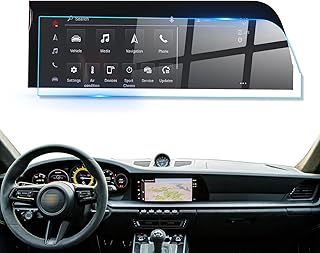 LFOTPP for P orsche 992 PCM Protector 2023 911 Screen Protector for [2021-2023 911 Carrera/911 Targa/911 Turbo/911 GT3]10.9 In PCM Glass Screen Protector Infotainment 2022 911 Touch Screen Protector 2021 911 PCM Navigation Screen Protector 2021-2023 911 Accessories