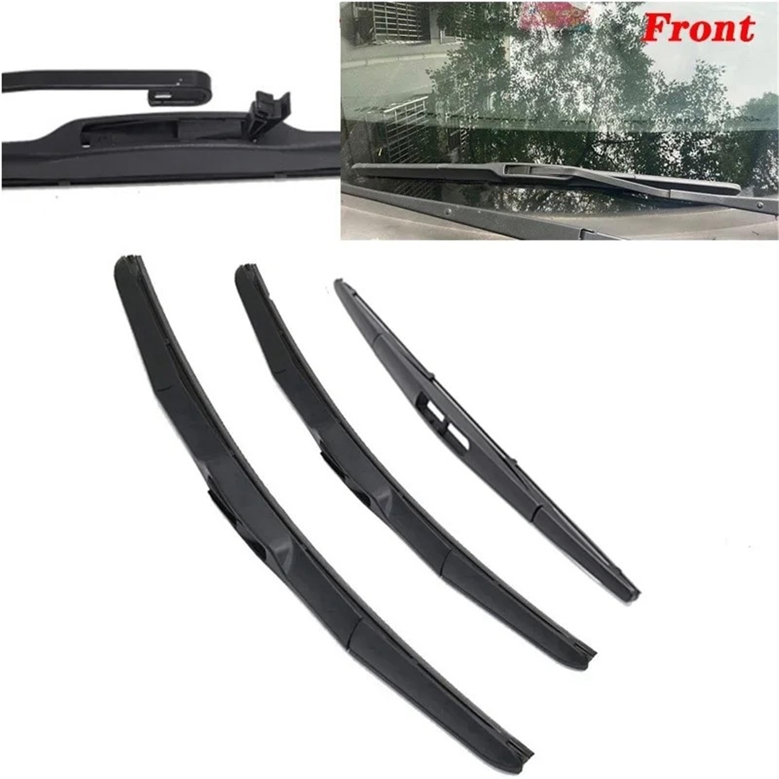 Escobilla Limpiaparabrisas Escobilla Limpiaparabrisas Delantera Y Trasera Para NISSAN Para NBV200 (2009-2016)
