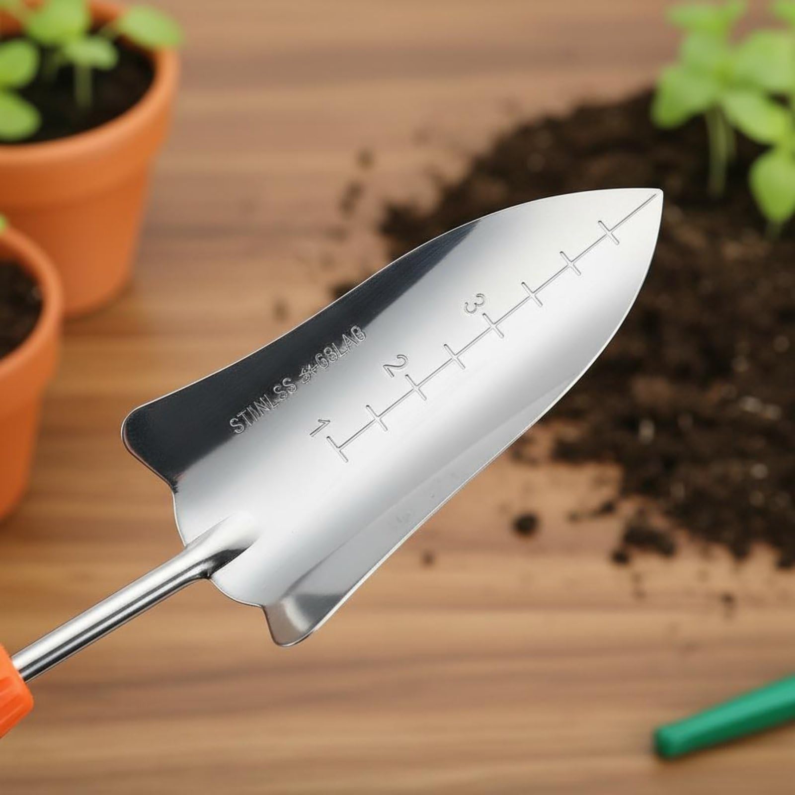 50 Pièces Outils de Jardinage Set Outils Kit Sécateur Truelle Transplantoir Désherbeur Manche Ergonomique Métal Antirouille avec Sac de Rangement
