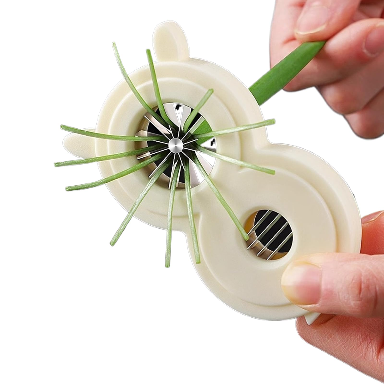 Blooming Onion Cutter 2-in-1 Shredder & Slicer,12 Strips Safe,Easy Clean