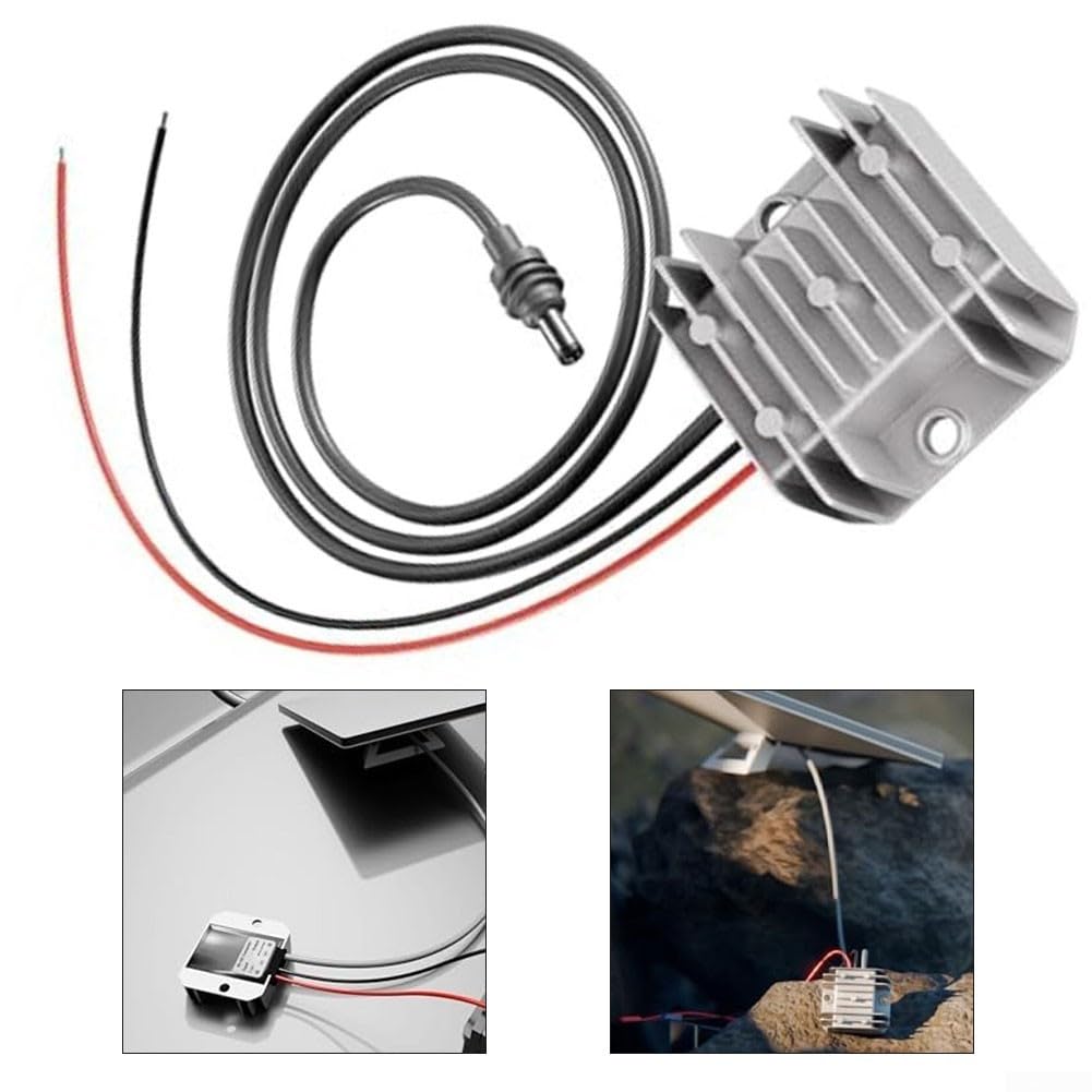 Convertitore DC-DC 30 V 3,5 A 105 W, IP68 impermeabile per Starlink per Mini, alimentatore di rete da 12 V/24 V a 30 V con cavo, alloggiamento in alluminio per camion, camper, campeggio
