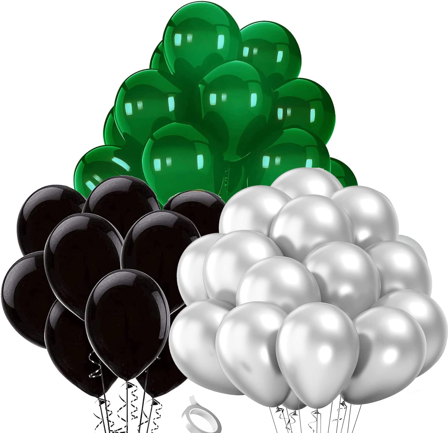 Graduation Decorations Green Black 2026/Black Green Balloons 30Pcs /Graduation Party Decorations 2026