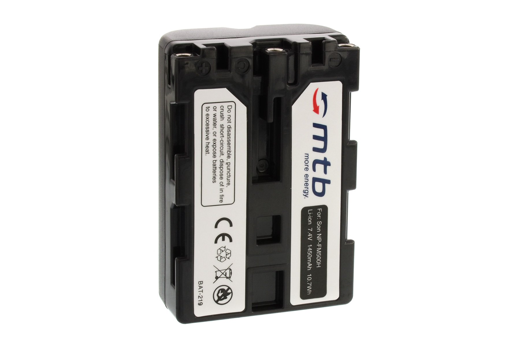 Batterie 1600mAh Pour Sony Alpha NP-FM500H / NPFM500H - Lithium-ion, Neuve
