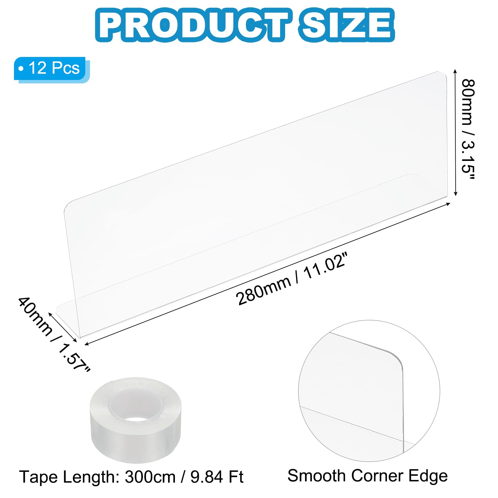 PATIKIL 12 Pack Under Couch Blocker - Image 2