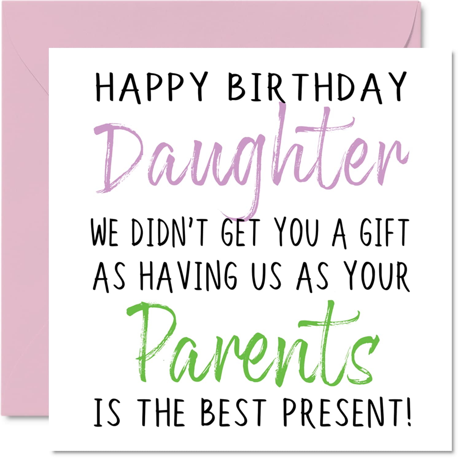 Divertente Biglietto Di Compleanno Per Mamma O Papà Della Figlia - Foto 9