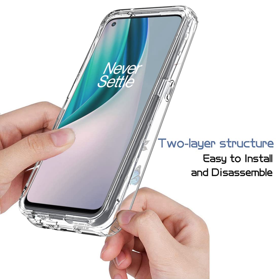 Custodia Per OnePlus Nord N10 5G, per OnePlus N10 5G Cover Sottile