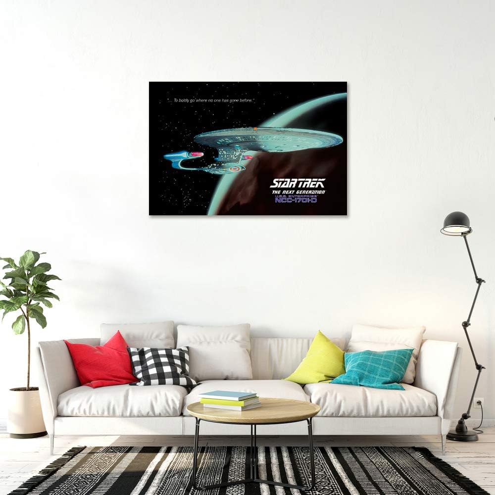 POSTER STOP ONLINE Star Trek - TV Show Poster USS Enterprise 1701-D (Size 40" x 27")