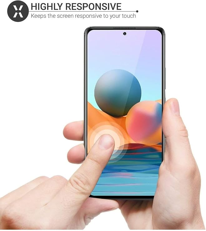 bbtech Xiaomi Redmi Note 13 Pro 4G/5G ile Uyumlu 9H Temperli Cam Ekran Koruyucu Leke Tutmaz HD Netlik;Şeffaf
