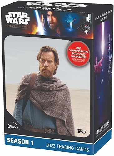 Topps Star Wars OBI-WAN Kenobi - Caja de tarjetas intercambiables, 60 tarjetas (10 paquetes de 6)
