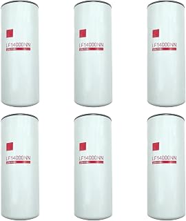 LF14000NN Oil/Lube Filter Compatible with Cummins ISX ISM QSX QSM QST X15 M11 Diesel Engines Replaces 4367100, LF9080, P559000, LF9001, BD7154, 57746XD, LF-5724,600-211-1340(set of 6)