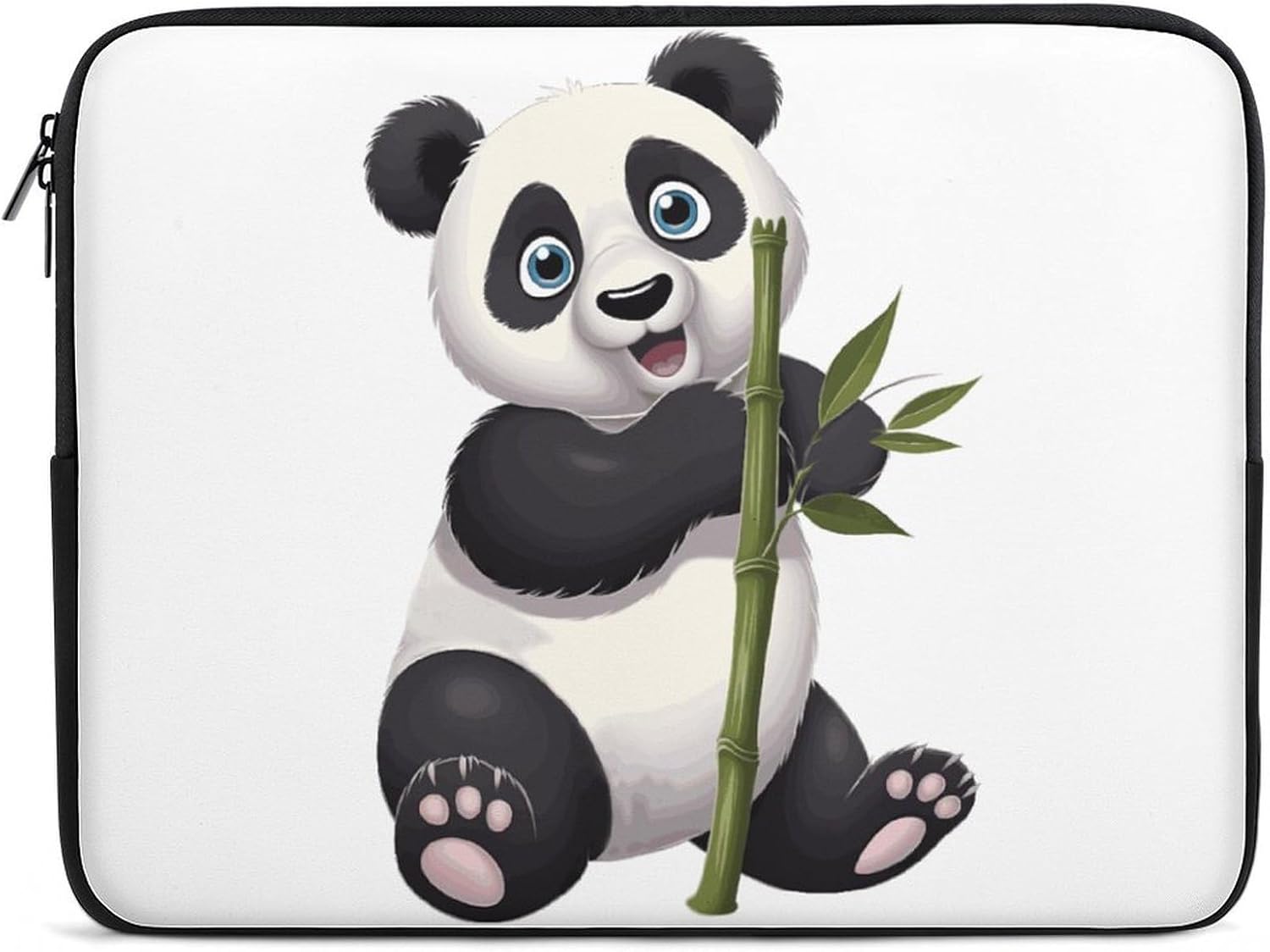 Naughty Panda Laptop Sleeve Case 13inch, Shockproof Protective Case, 10-17 Inch Computer Sleeve, Water Resistant Laptop Briefcase for Men Women Compatible with MacBook Air/Notebook/Tablet