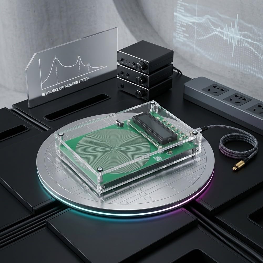 Pour générateur d'ondes Schumann, améliore la perception spatiale et la relaxation de qualité du sommeil avec ultra-faible pour dispositif de résonance d'impulsion de fréquence (pour spi)