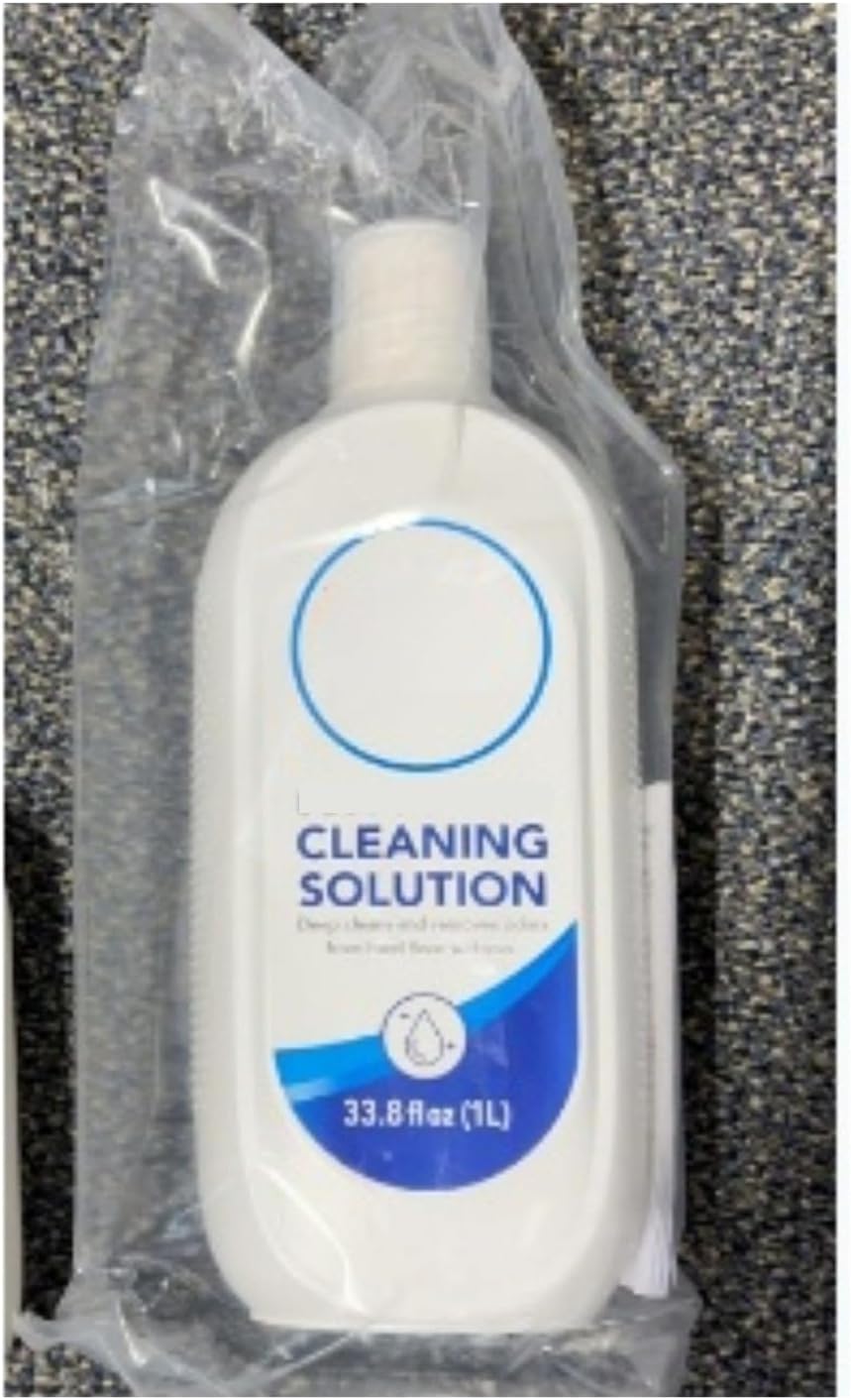 Cleaning Solution。Floor Cleaning Solution。1 Liter-33.8 Fl Oz。Compatible For Tineco。iFLOOR Series, FLOOR ONE S3 / S5 / S6 / S7 Series Wet Dry Vacuum，Incompatible Steam(1 PCS)