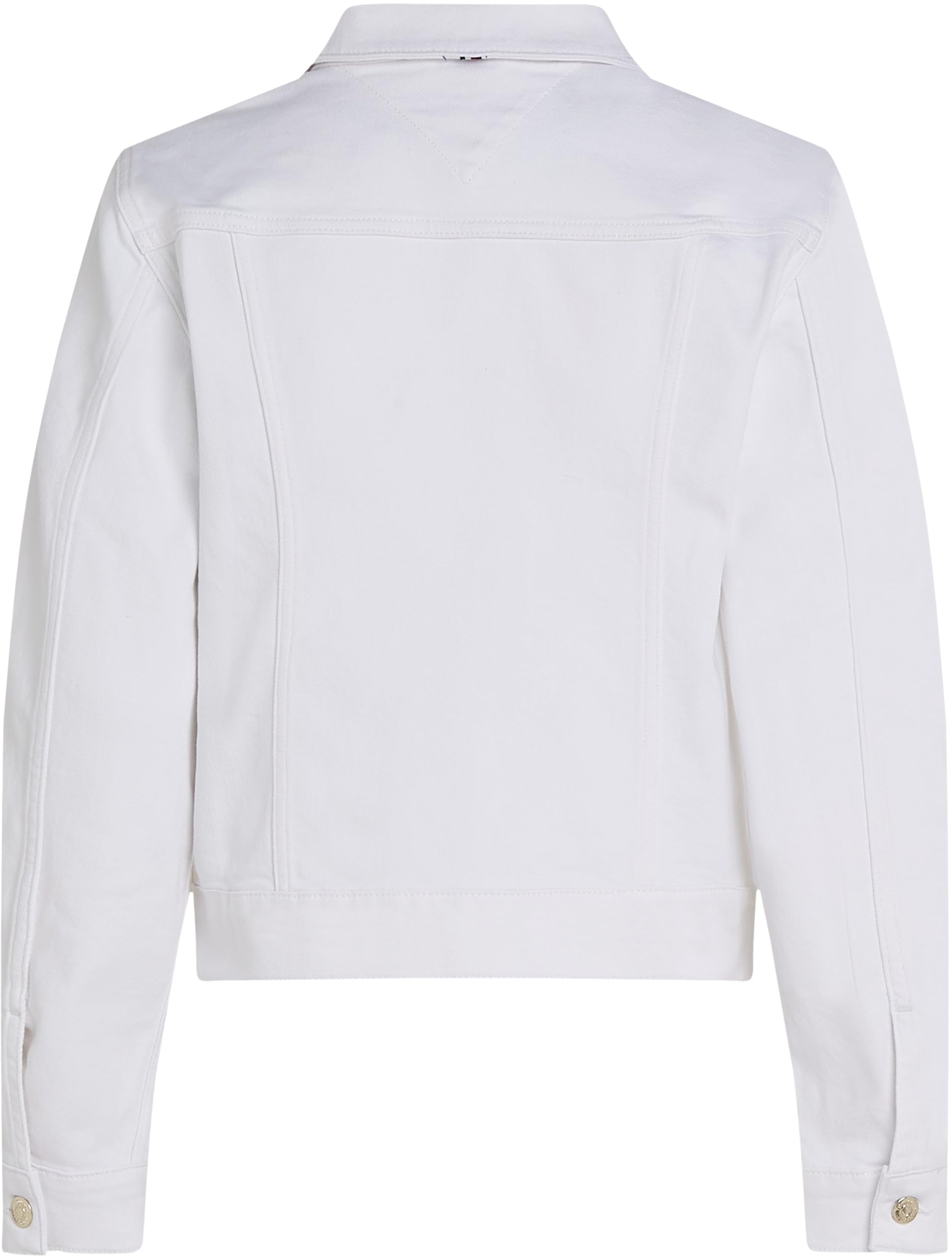 Tommy Hilfiger DNM SLIM KURTKA BIAŁA WW0WW44374 Kobiety Dnm Slim Jacket White Ww0ww44374