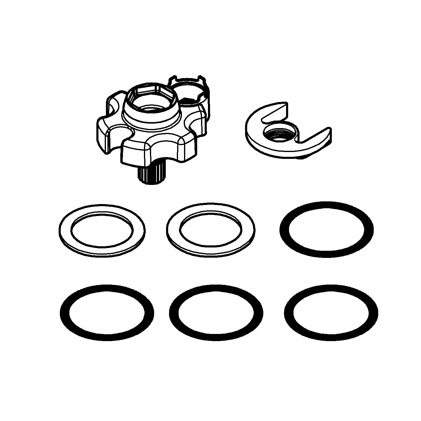 Image secondaire de GROHE 46345000 - Tige concept pour Robinets