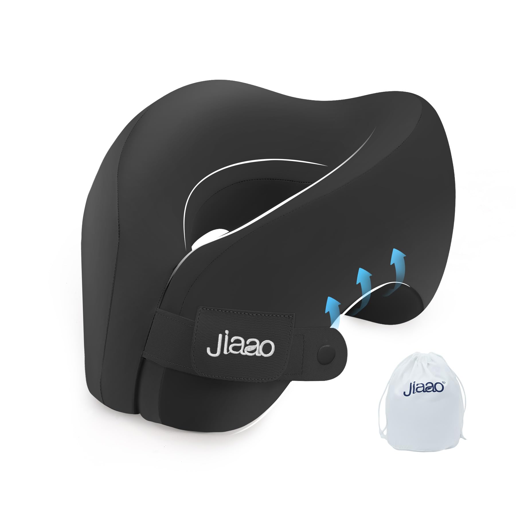 jiaao Nackenkissen Flugzeug Ergonomisch Und Verstellbar, Rei