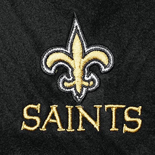 Image of dunbrooke Men's Black Minnesota Vikings Houston Fleece Full-Zip Vest