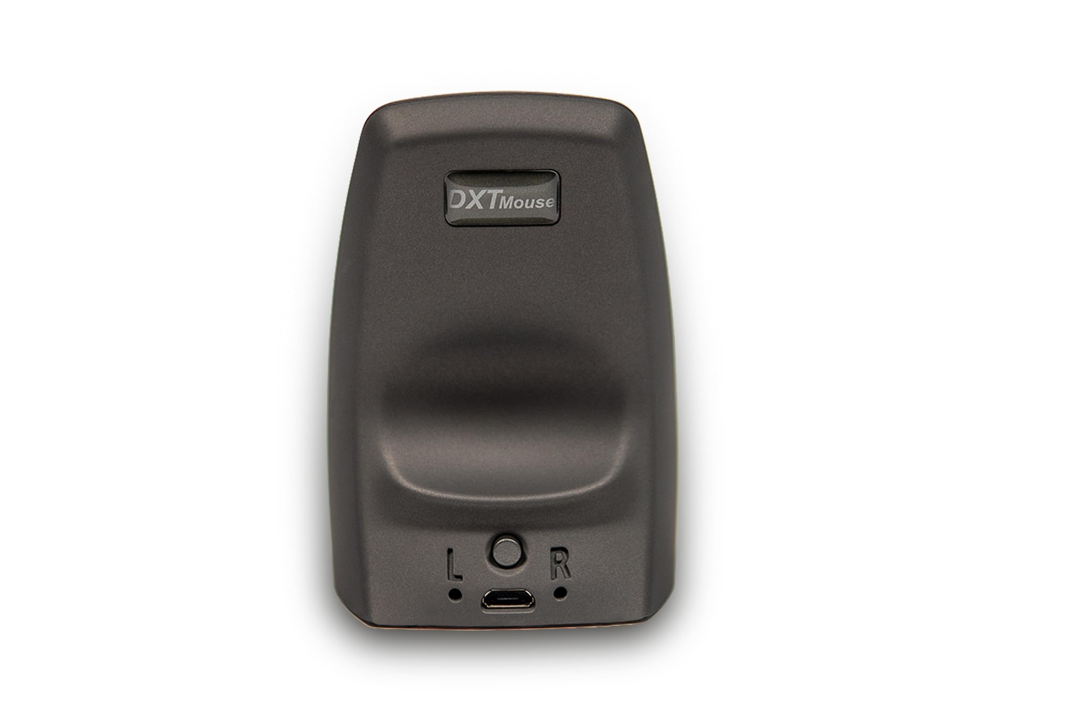 BakkerElkhuizen DXT 2 Präzisionsmaus Wireless, Ergonomische Kabellose Maus, Rechts- und Linkshänder, für Laptop/PC/Mac, Schwarz/Hellgrau