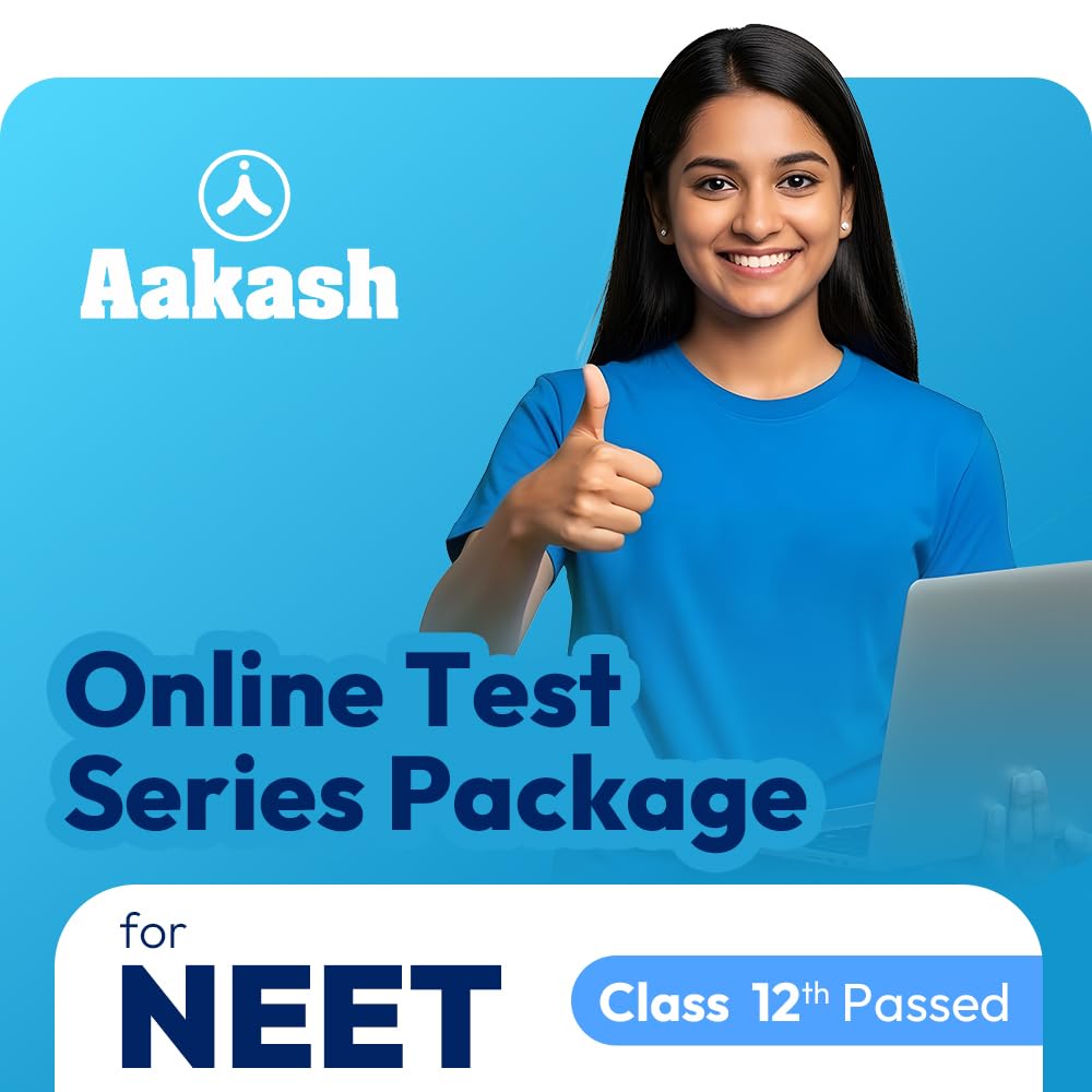 Aakash Institute | Online Test Series Package for NEET for Repeater | Class 12th Passed | Online | 2026