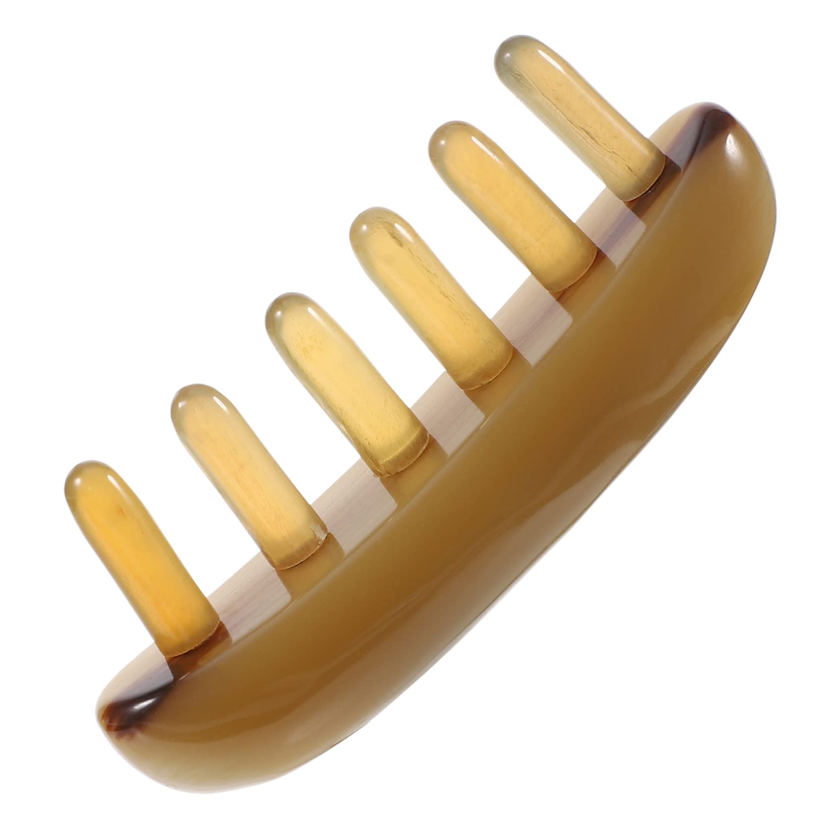 DFrywdgSEY Sandalwood Wooden Comb 1pc Massage Comb Hairbrush for Curly Hair Scalp Massager Comb Facial Tools(Bruin,10X4.5cm)