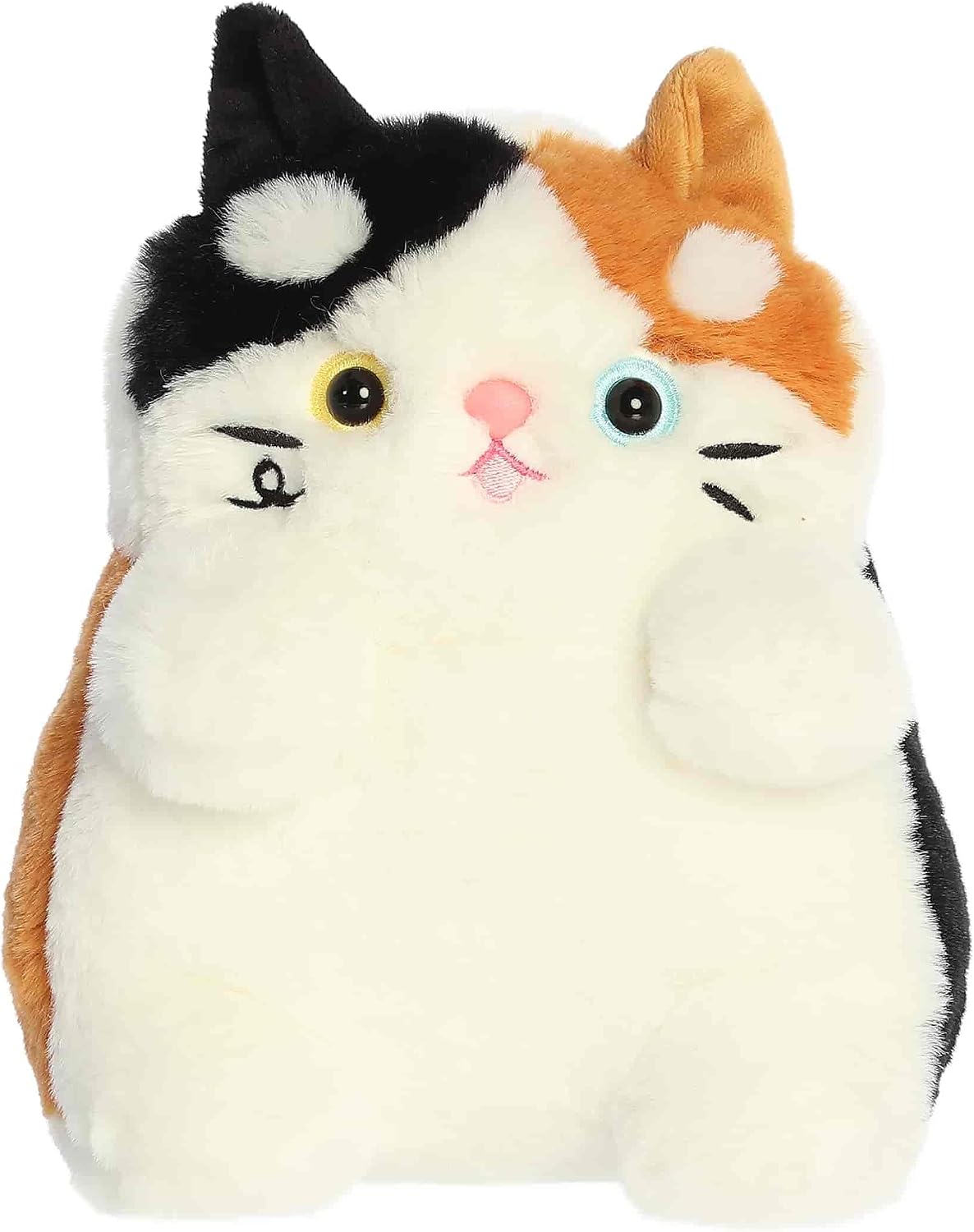 Aurora® Playful Mewmews™ Gumball Stuffed Animal - Adorable Companions for Playful Fun - Perfect for Birthdays, Adults and Kids All Ages - Multicolor 7.5 Inches