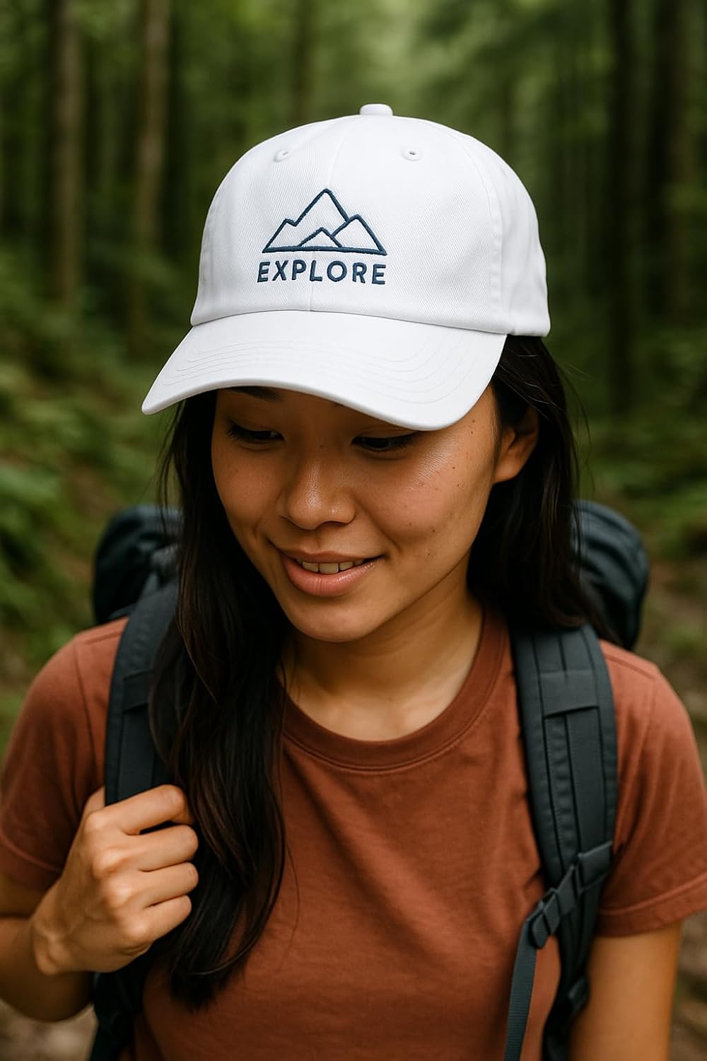 Custom Personalized Baseball Cap Hats Customize Embroidered Printing Design Logo Text Image for Men Women Sports Black Caps - Image 4