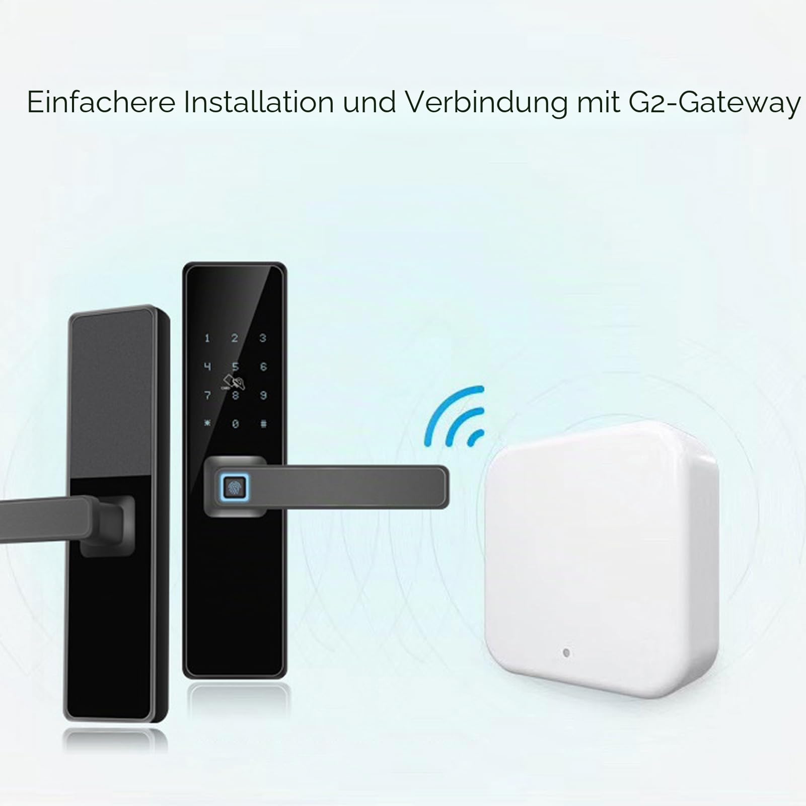 G2 Smart Lock Gateway, Smart Lock WiFi Gateway Kompatibel mit TT Lock Smart APP Control