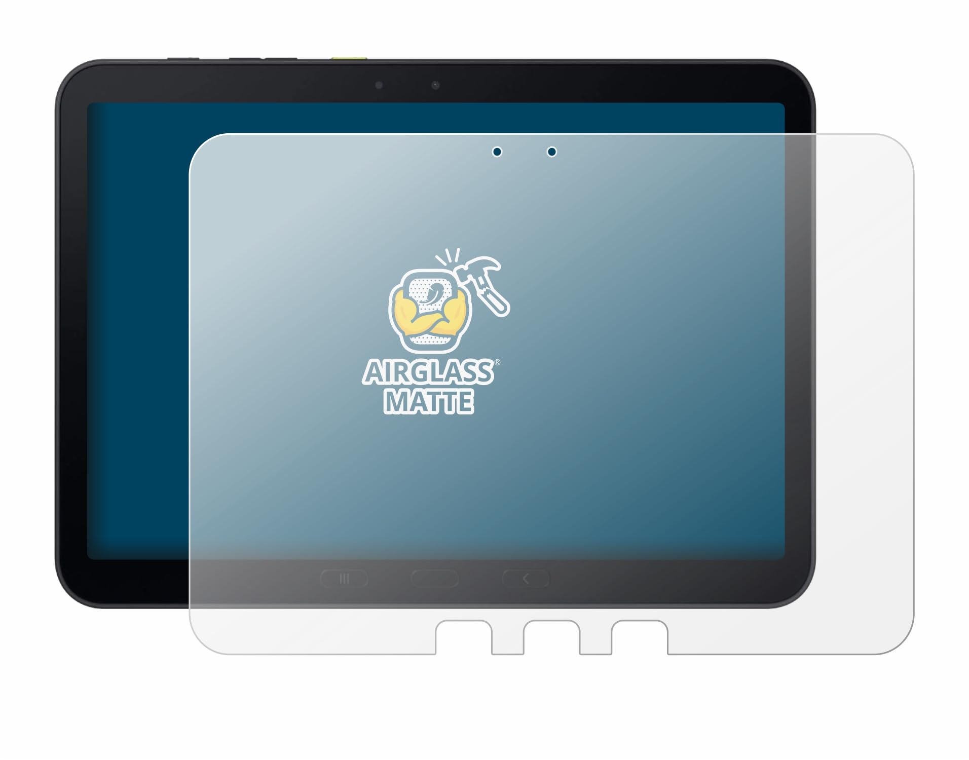 BROTECT Protector Pantalla Mate Cristal para Samsung Galaxy Tab Active 5 Pro (3 Unidades) Protección Anti-Reflejos